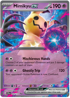 Mimikyu ex - 069/159 (JTG) Double Rare