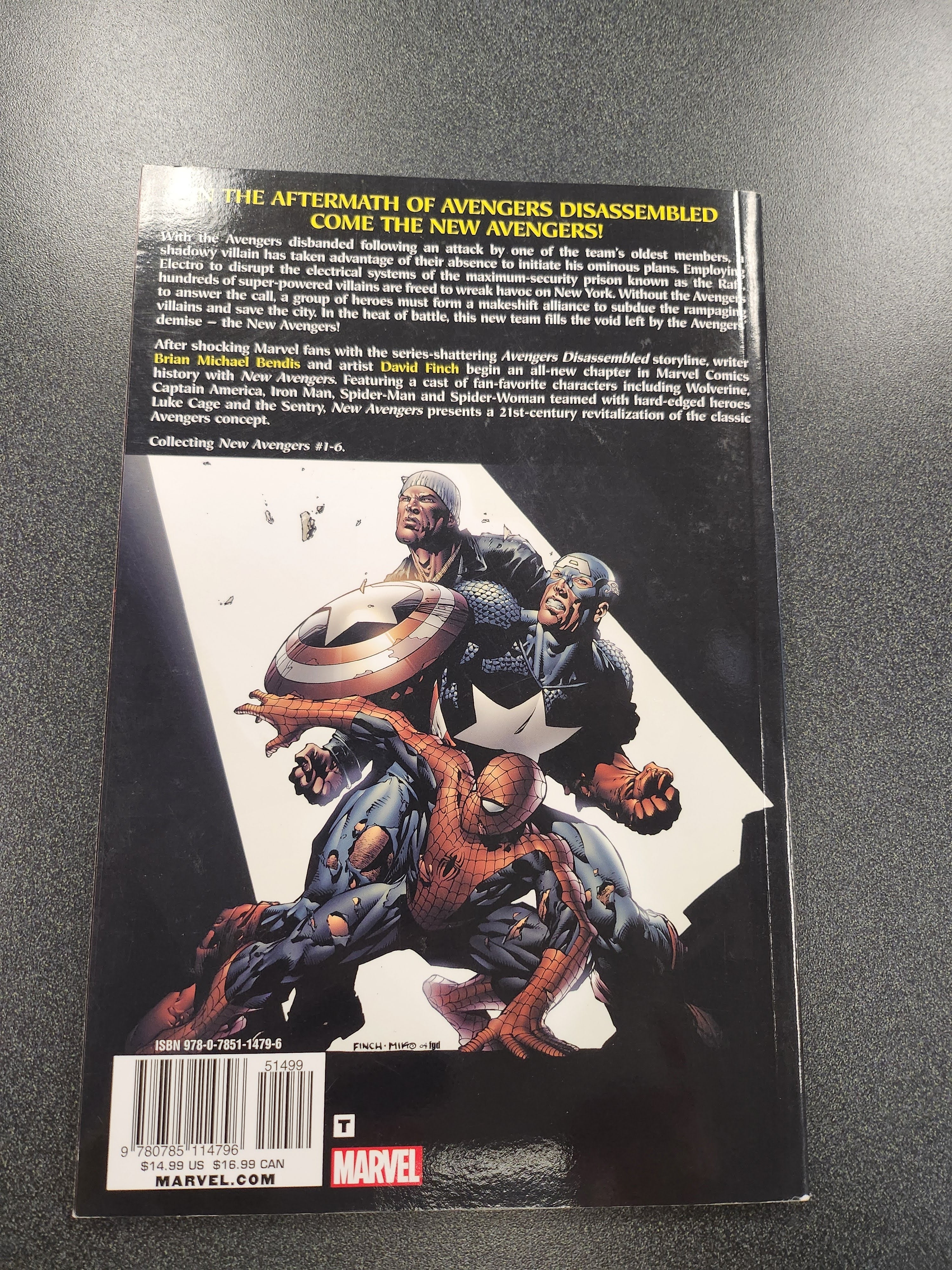 NEW AVENGERS TP #1 BREAKOUT (USED)