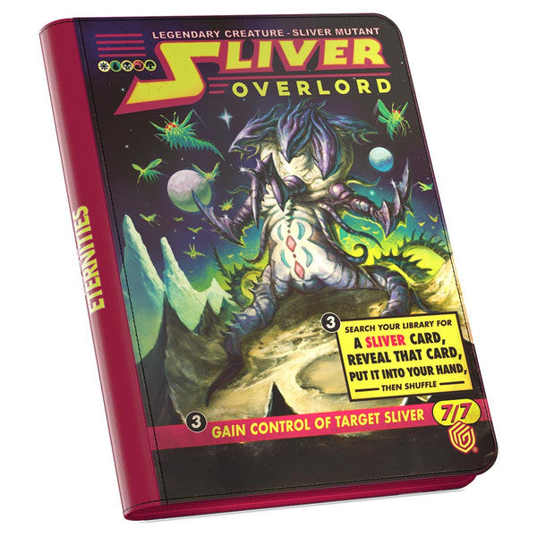 Ultimate Guard: Zipfolio 360 18-Pocket XenoSkin - MTG: Edge of Eternities - Sliver Overlord