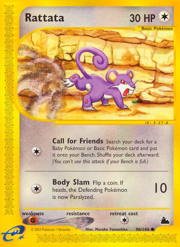 Rattata - 090/144 (SK) Common - Near Mint