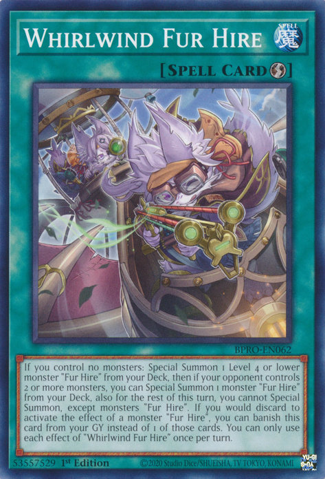Whirlwind Fur Hire (BPRO-EN062)