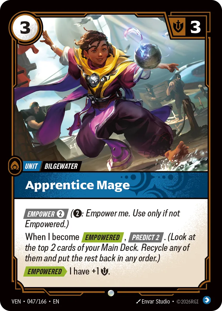 Apprentice Mage - 047/166 (VEN) Common