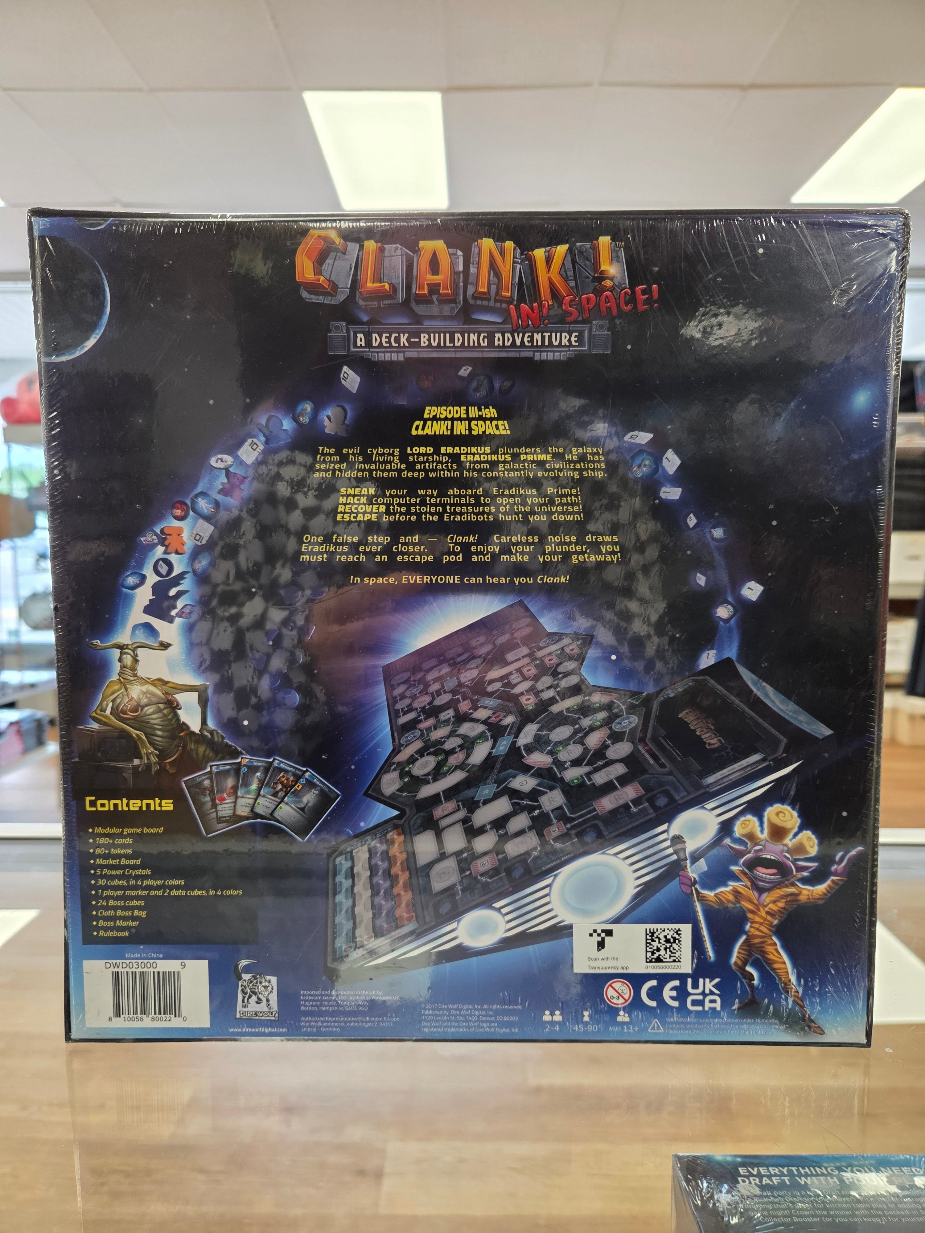 Clank! A Deck Building Adventure - In Space! (Scratch & Dent)