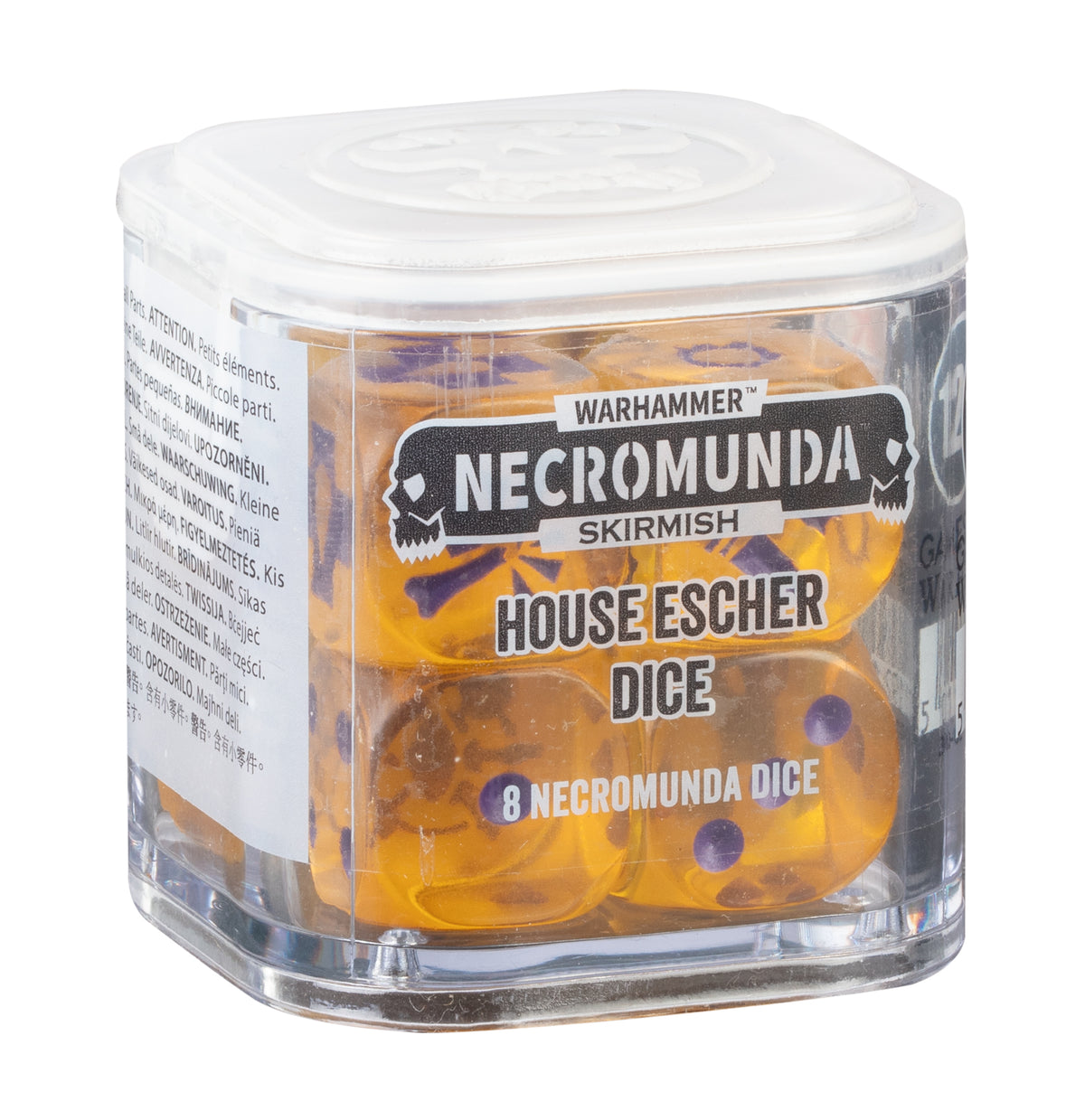Warhammer Colour: Dice Set - Necromunda Skirmish: Escher (8)