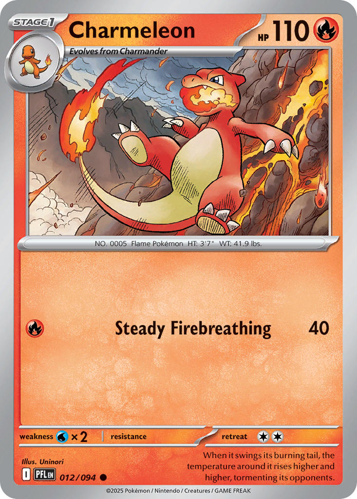 Charmeleon - 012/094 (PFL) Common