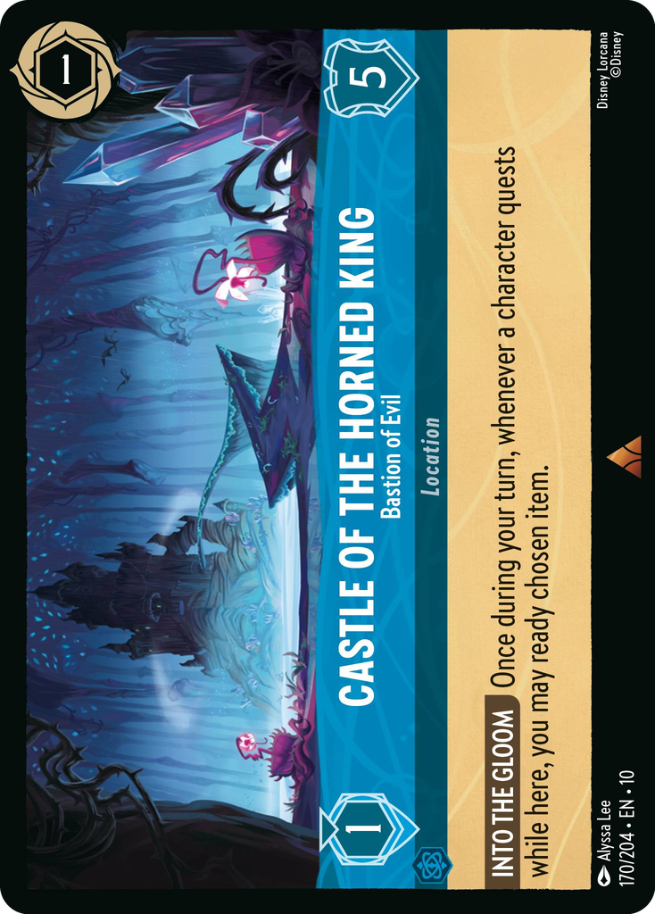 Castle of the Horned King - Bastion of Evil (170/204 - Whispers in the Well) Rare
