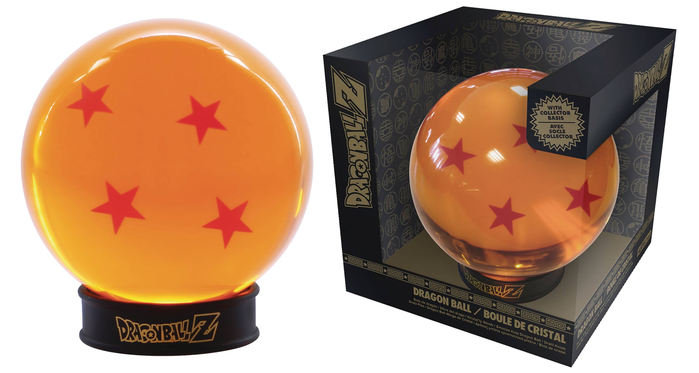 DRAGON BALL Z 4 STAR DRAGON BALL W/DISPLAY BASE