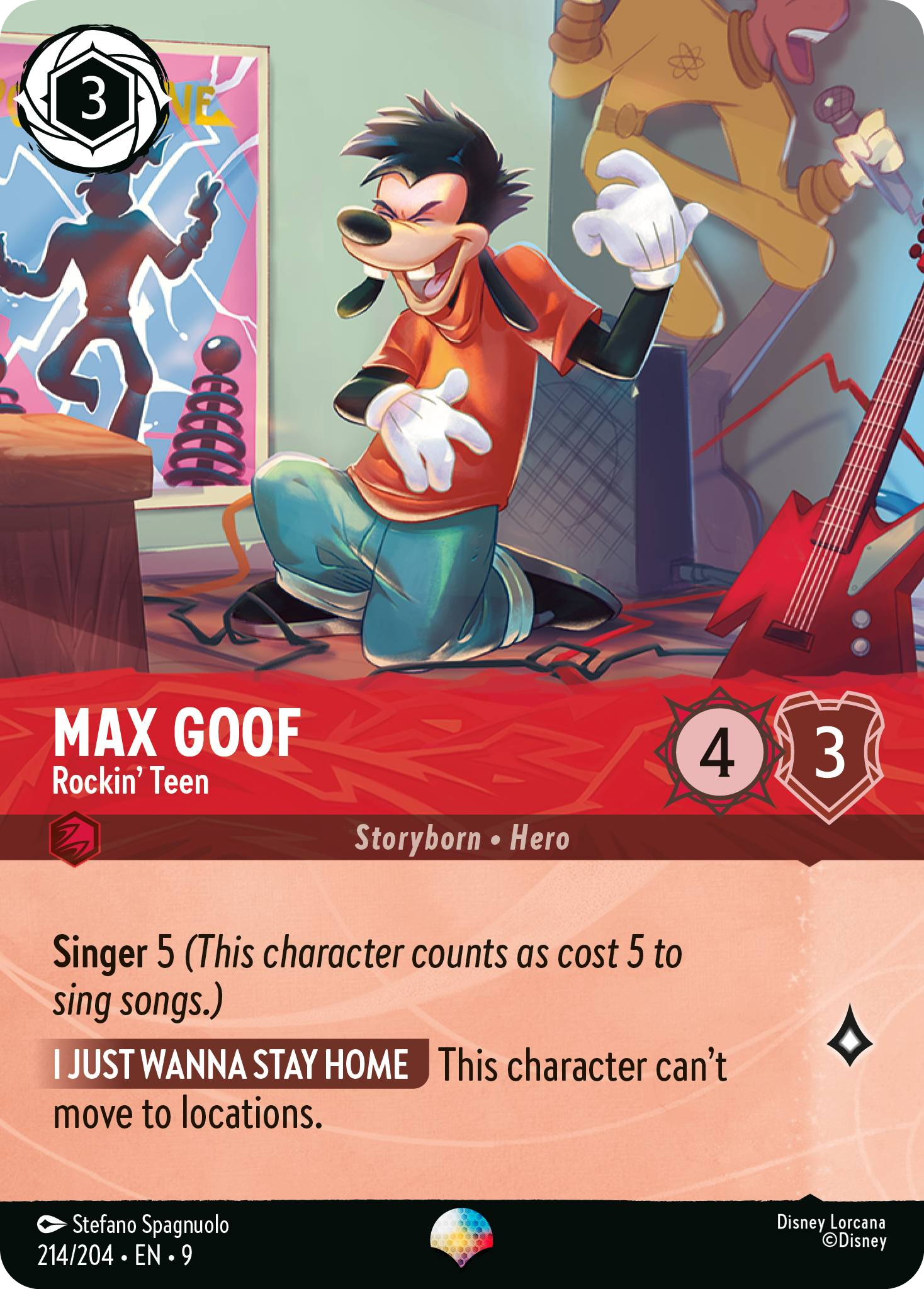 Max Goof - Rockin' Teen (Fabled - 214/204) Epic