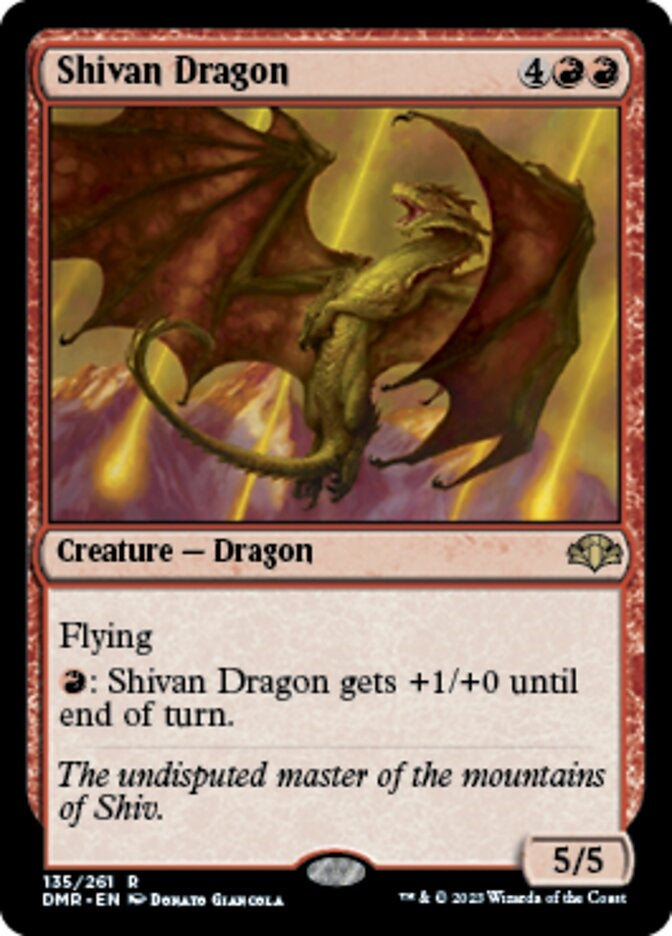 Shivan Dragon (DMR-R)