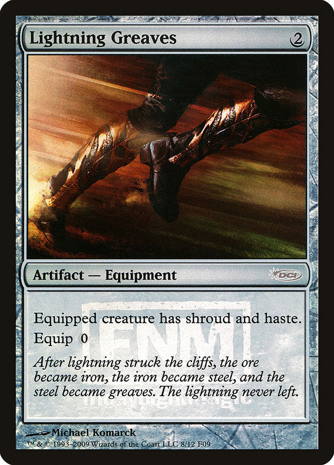 Lightning Greaves (FNM-R) Light Play