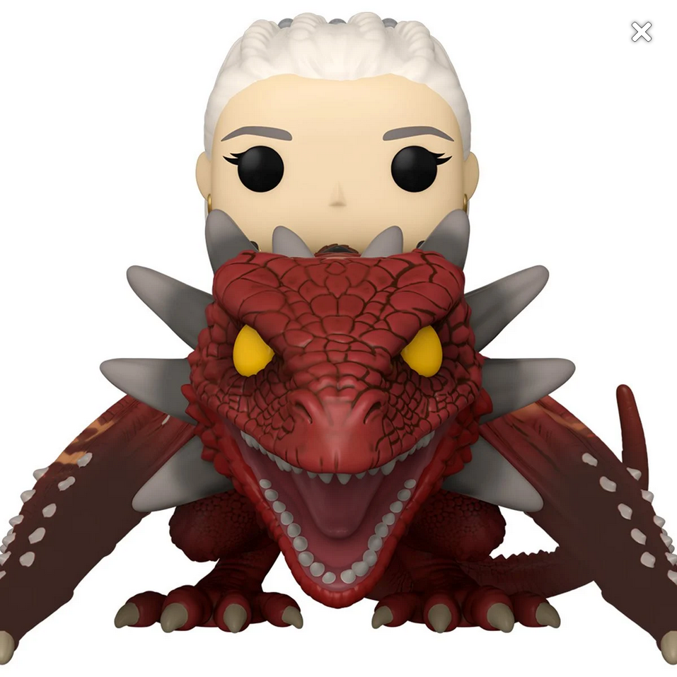 POP Figure Rides: House of the Dragon #0124 - Rhaenys Targaryen with Meleys