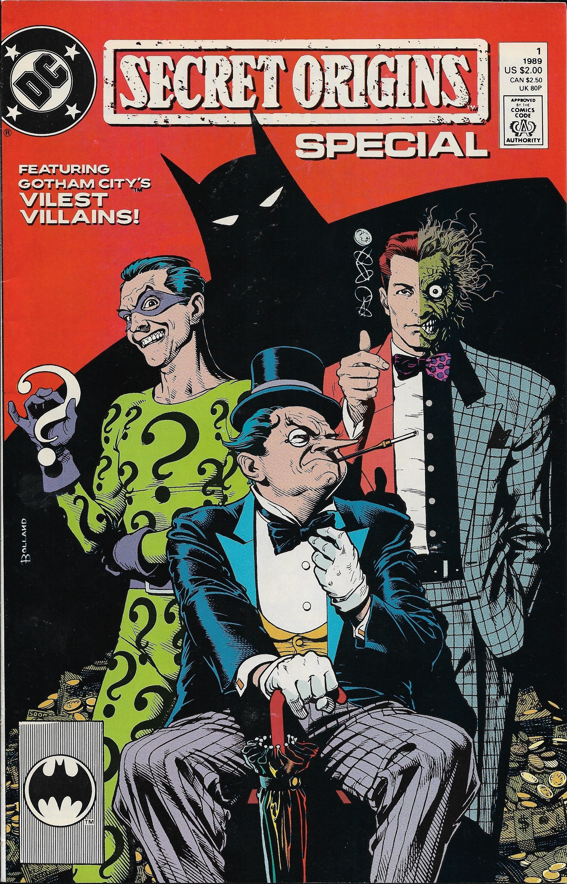 Secret Origins (1989 Series) #1 (9.0)