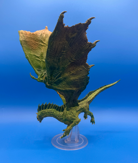 D&D Miniatures: Icons of the Realms - Premium Figure: Adult Green Dragon (USED) Out of Box/Broken