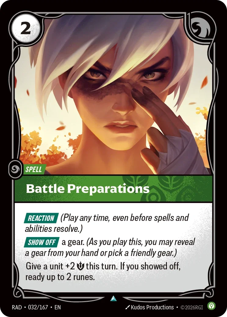 Battle Preparations - 032/167 (RAD) Uncommon