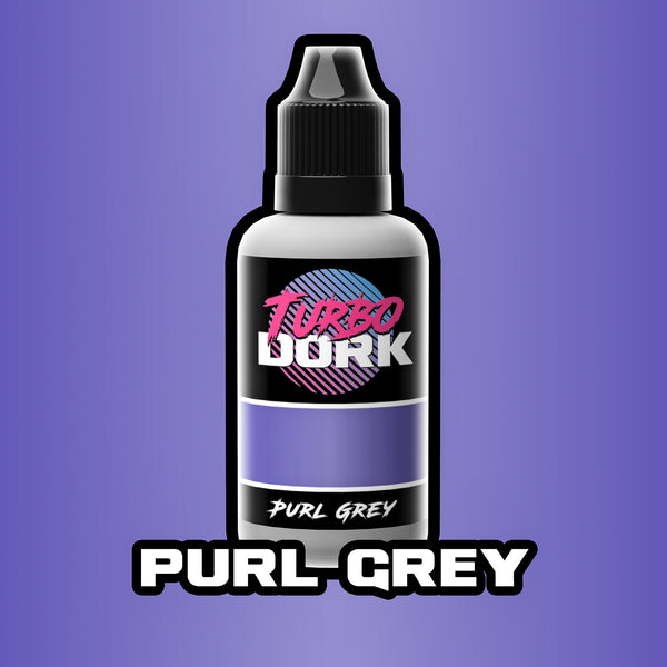 Turbo Dork 1.0: Metallic Acrylic - Purl Grey (20ml) (OOP)