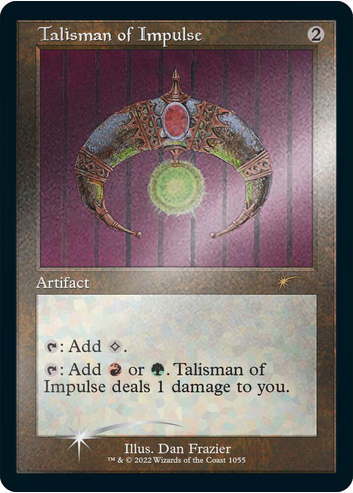 Talisman of Impulse (SLD-R-FOIL-ETCHED)