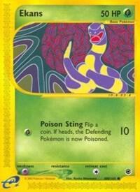 Ekans - 108/165 (EX) Common - Near Mint