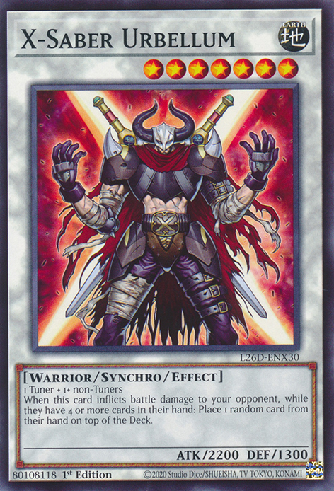 X-Saber Urbellum (L26D-ENX30)
