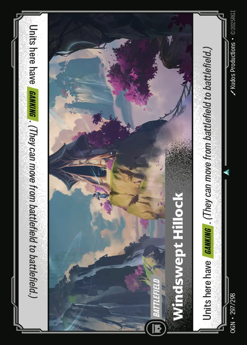 Windswept Hillock - 297/298 (OGN) Uncommon