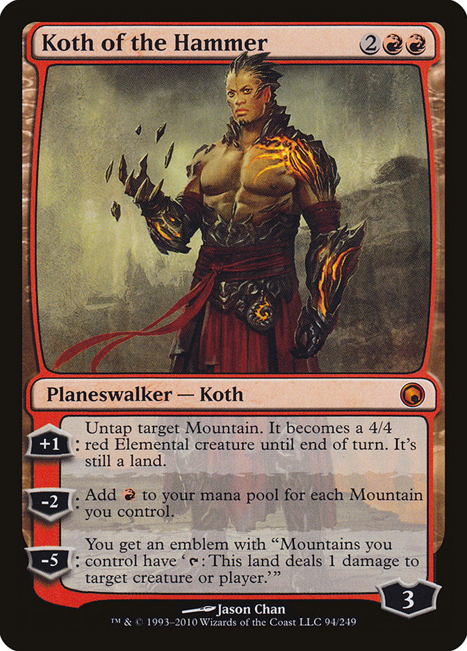 Koth of the Hammer (SOM-M) Moderate Play