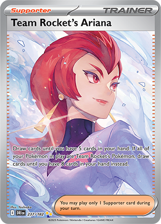 Team Rocket's Ariana - 237/182 (DRI) Special Illustration Rare