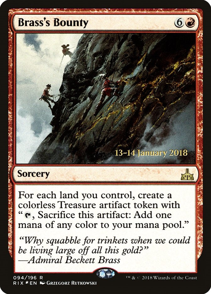 Brass's Bounty (RIX-R-PRE)