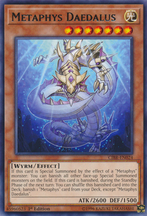 Metaphys Daedalus (CIBR-EN024) Rare - Near Mint 1st Edition