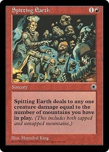 Spitting Earth (POR-C)