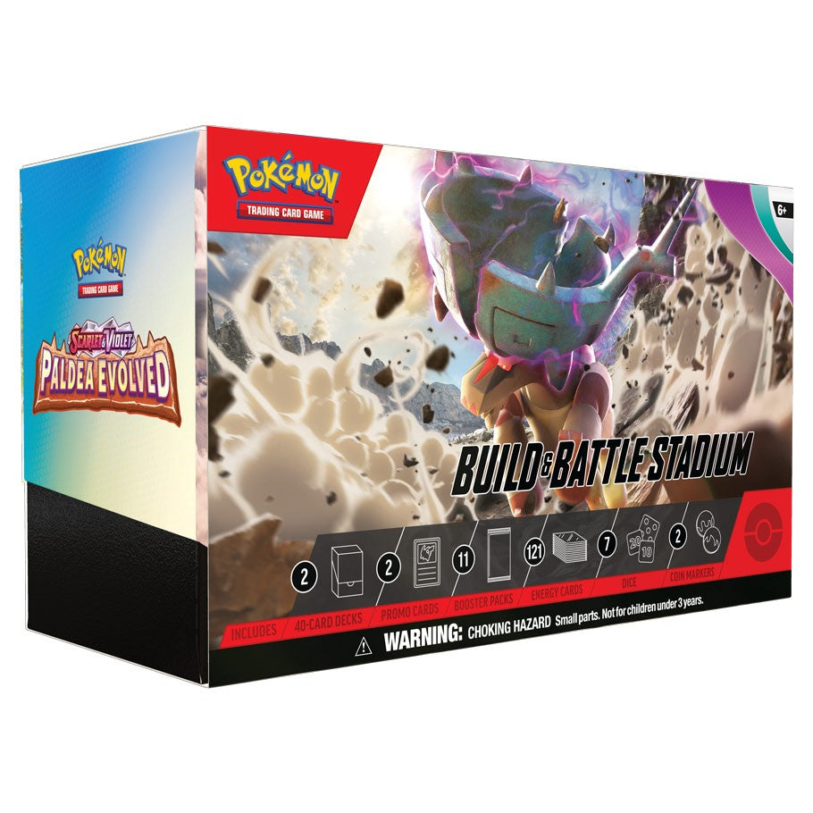 Pokemon TCG: S&V02 Paldea Evolved - Build & Battle Stadium