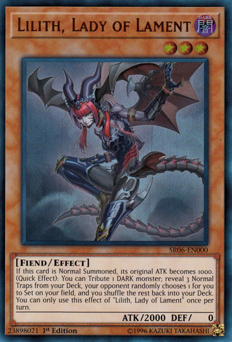 Lilith, Lady of Lament (SR06-EN000) 1st Edition