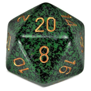 CHXXS2002: Speckled - 34mm D20 Golden Recon