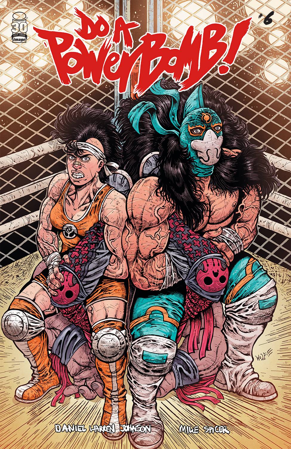 DO A POWERBOMB #6 (OF 7) CVR B WOLF
