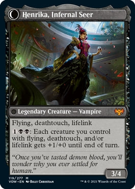 Henrika Domnathi // Henrika, Infernal Seer (VOW-M)