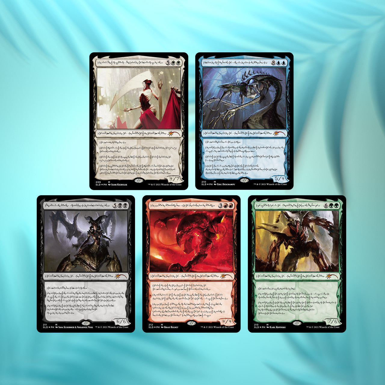 MTG: Secret Lair - Phyrexian Praetors: Compleat Edition