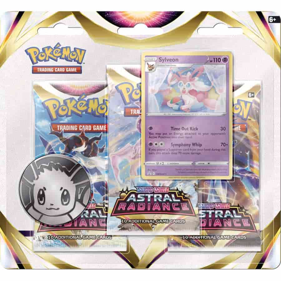 Pokemon TCG: S&S10 Astral Radiance - 3 Pack Blister