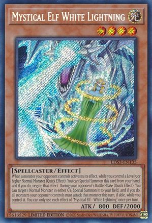 Mystica Elf White Lightning (LDS3-EN135)