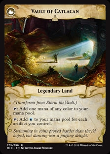 Storm the Vault // Vault of Catlacan (RIX-R)