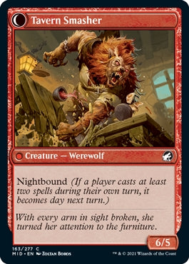 Tavern Ruffian//Tavern Smasher (MID-C)