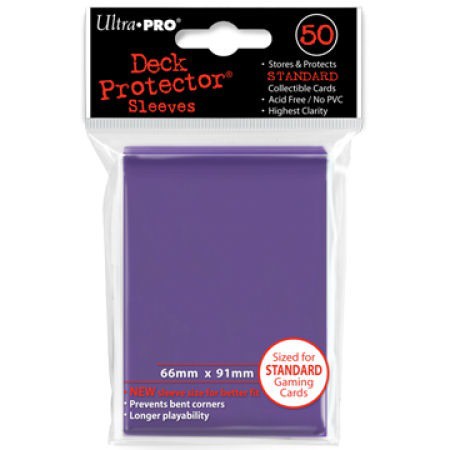 Ultra-PRO: Standard Sleeves - Purple (50)