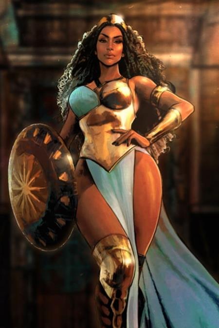 NUBIA AND THE AMAZONS #2 (OF 6) CVR B MAIKA SOZO CARD STOCK VAR