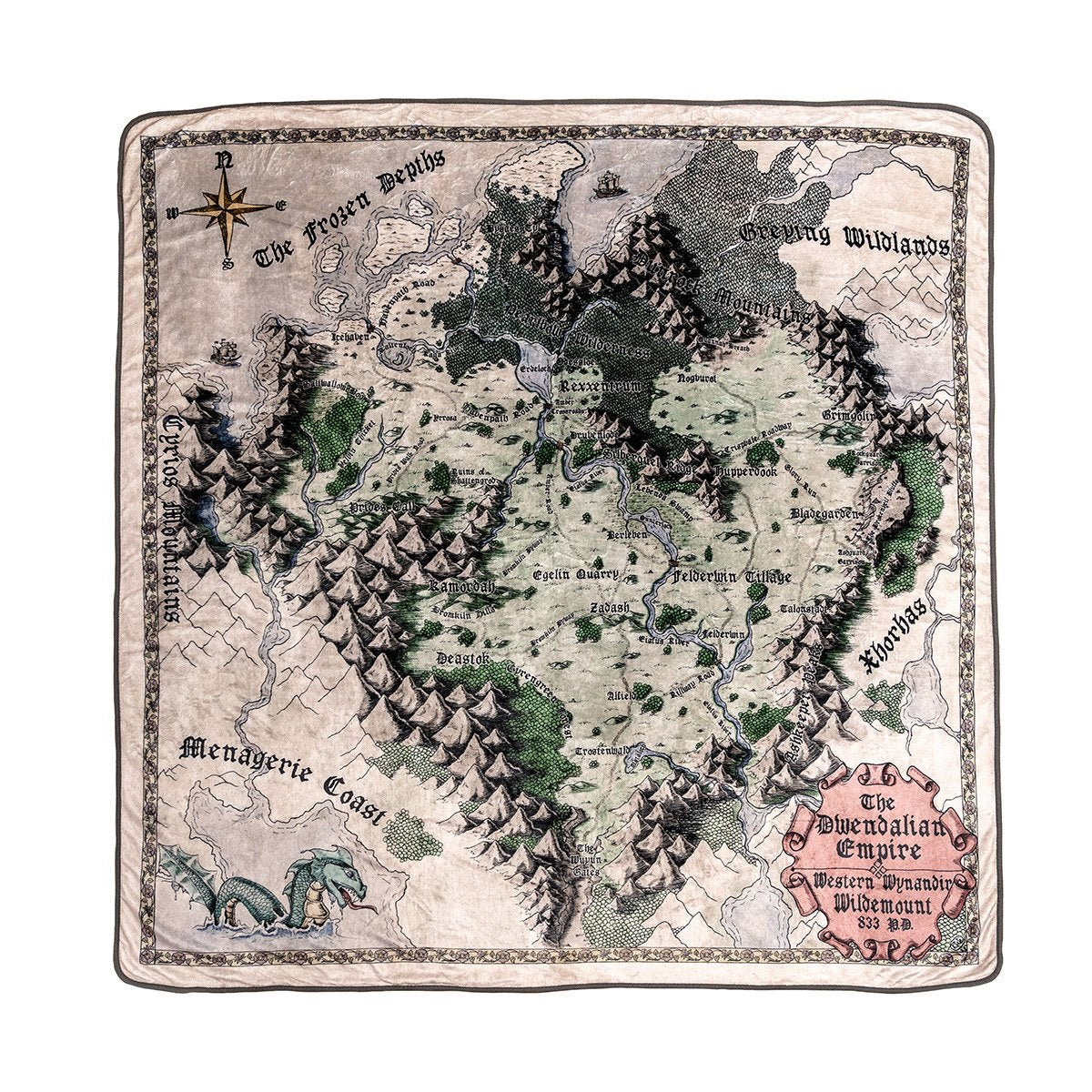 Critical Role: Dwendalian Empire Minky Blanket (OOP)