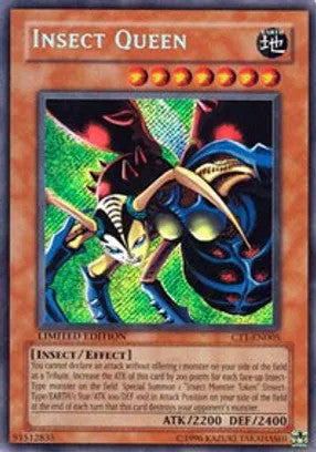 Insect Queen (CT1-EN005) Moderate Play
