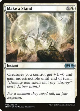 Make a Stand (M19-U)