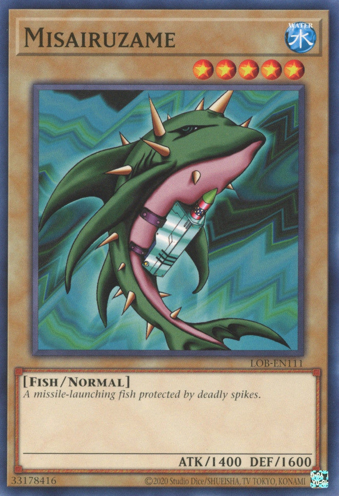 Misairuzame (LOB-EN111 (c) 2020 25th Anniversary) Common - Near Mint Unlimited