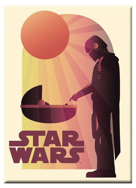 Star Wars Magnet: Mandalorian Sun