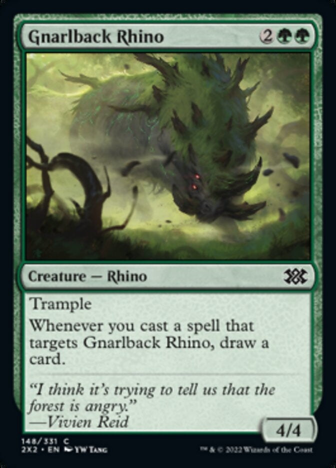 Gnarlback Rhino (2X2-C)