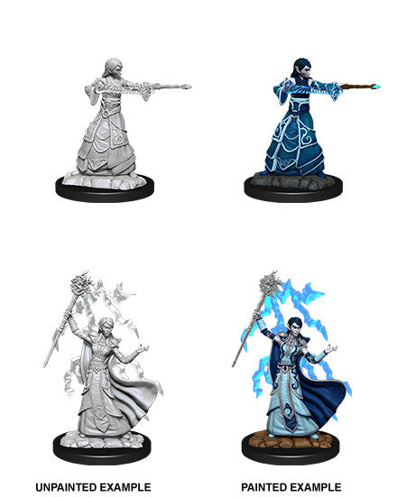 D&D: Nolzur's Marvelous Miniatures - Female Elf Wizard (90061)