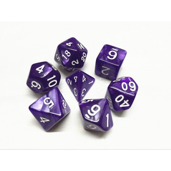 HDP-03: Pearl - Purple Poly Set (7)