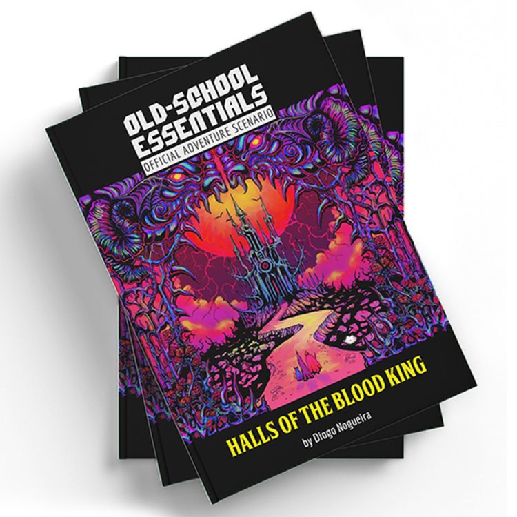 Old School Essentials RPG: The Halls of the Blood King