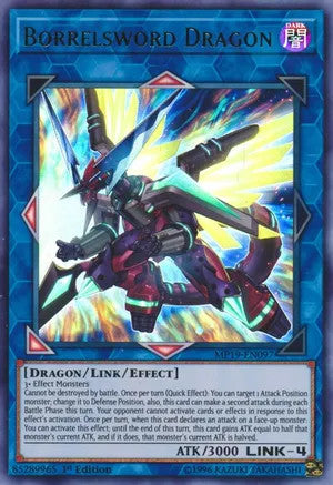 Borrelsword Dragon (MP19-EN097) 1st Edition